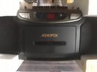 Cdp1386 Audiovox Vintage Portable Am Fm Stereo Cassette Recorder Cd Player
