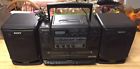 Cds-545 Sony Vintage Cd Radio Cassette Corder Boombox Stereo Manual
