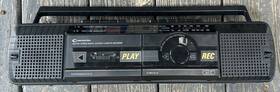 E725 Centurion 097397006357 Portable Am/fm Stereo Radio Cassette Recorder Vintage Dubbin Read