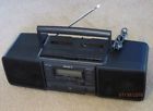 Cfd-250 Sony Stereo Cd Boombox Dual Cassette Player Recorder Mega Bass
