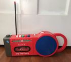 Cfm-2000 Sony Red My First Radio Cassette Recorder Player