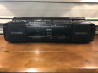Cfs-dw80 Sony Used Stereo Dual Cassette Boombox Surround Sound