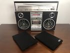 Cfs-v8 Sony Vintage Zilba Portable Stereo Cassette Boombox