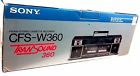Cfs-w360 Sony New Rare In Box