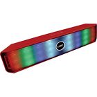 Cobcsbt-329-red Coby Light Up Bluetooth Stereo Red Color