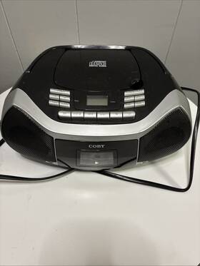 Mpcd-101-blk Coby Cd Cassette Radio Player/ Recorder With Mp3 Mpcd-101-blk/blk