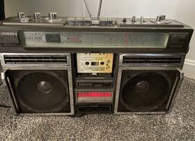Crc-h76f Conion Vintage Boombox Rare