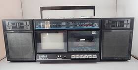 Tv782 Cougar Tv-cassette-radio Boombox Model - Vintage Works Read