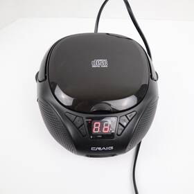 Cd6925bt Craig Portable Top-loading Stereo Cd Boombox With Am/fm Radio