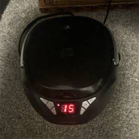 Cd6959 Craig Black Boombox Cd Player Am/fm Headphone Jack 2018