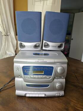 Cm4371 Craig Am/fm Stereo Cassette Player 3 Cd Changer Read - Tested Works