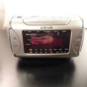 Cr41477a Craig Cr1477a Digital Compact Disc Am Fm Clock Radio / Alarm Model