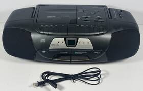 Craig Jd8800 Vtg Cd Player Am/fm Radio Dual Cassette Boombox Read Tape Decks Bad