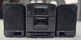 Js91000 Craig Portable Stereo Boombox With A Cassette Player And Am/fm Radio