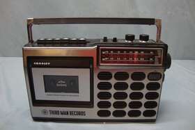 Ct100a-si Crosley Old School 80s Style Cassette Player And Radio