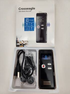 Sk601 Crosseagle Mini Stereo Recorder For Classrooms Or Public - 64gb Tested