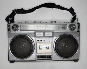 Csc-850f Crown Cassette Player Radio Hifi Stereo Sound System Boombox Japan
