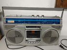 Cs-440u Aiwa Band Radio Cassette Recorderghetto Blaster Boombox Rare