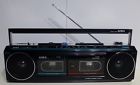 Cs-w300 Aiwa Stereo Radio Double Cassette Recorder Boombox