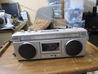 Csc-925f Crown Vintage Boombox Mini Ghettoblaster Rare Cassette Recorder Japan