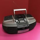 Csd-ed87u Aiwa Cassette Tape Recorder Cd Surround Sound Boombox