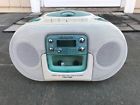 Csd-td32u Aiwa Cd-radio-cassette White Boombox