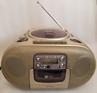 Csd-td42u Aiwa Compact Disc Stereo Radio Cassette Recorder Boombox No Remoete