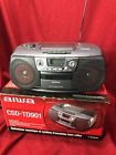 Csd-td901 Aiwa Vintage Cd-radio-cassette Boombox