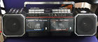Ct-758 Lenoxx Vintage Boombox With Equalizer Double Cassesste Dance