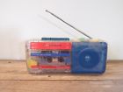 Ct-80 Lenoxx Electronics Clear Transparent Sound Radio Cassette Player Boombox