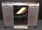 Ctr947 Emerson Vintage Portable Dual Cassette Stereo Great Condition