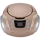 Cursrcd261bcgn  Sylvania Portable Cd Player With Radio Champagne 058465795672