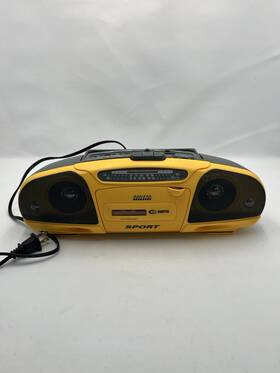 746202 Curtis Vintage Sport Am/fm Radio Cassette Player Boombox Read Description