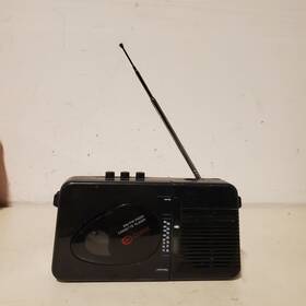 Rc119 Curtis Vintage Portable Stereo Am/fm Radio And Cassette Made In Canada Rare