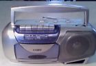 Cx-144 Cx144 Coby Portable Boombox Radio Cassette Player Recorder Blue Cx-144 Cx144 Coby Portable Boombox Radio Cassette Player Recorder Blue