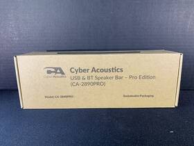 Ca-2890pro Cyber Acoustics Usb And Bluetooth Speaker Bar Powered
