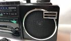 8077-17r D Magnavox Vintage Boombox Cassette Stereo Radio