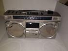 8127 D Magnavox Vintage Cassette Stereo Radio Boom Box Way Loudspeaker System