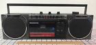 D8047 Magnavox Vtg Boombox Cassette Recorder Orig Antenna Great Sound Va