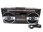 D8050 Magnavox Stereo Radio Cassette Recorder Speaker System In Original Box