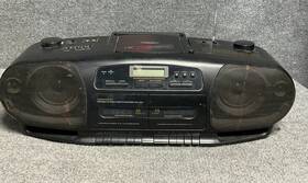 Acd-4310 Daewoo Portable Cd Radio Cassette Recorder In Black For Parts Only