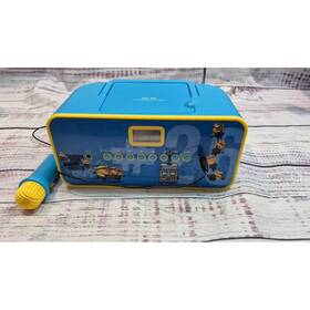 Despicable Me Rd-3353m Minions Portable Sing Along Cd Player Radio Microphone