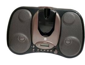009-2021 Dlo Rare Vintage Portable Ipod Boombox Iboom With Fm Radio