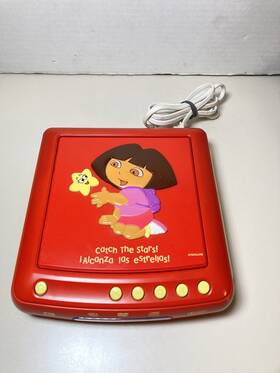 Dte288 Dora The Explorer Distributed By Emerson Radio Co Vintage Cd Player Tested Working