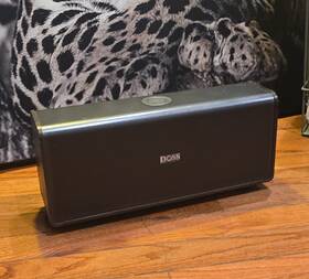200277-7020 Doss Soundbox Black Portable Bluetooth Speaker Stereo 12w Aux Usb Microsd 20h