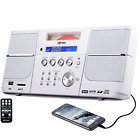 Dp-006-w Dpnao Cd Player Boombox Portable With Fm Radio 0761895335676
