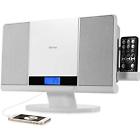 Dpnao005w Dpnao Stereo Portable Cd Players System Slim Boombox 639631427223