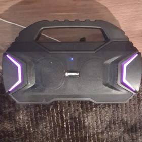 Gdi-exrmx100 Ecoxgear Ecoroam 100 Boombox Usb Charging Aux Led Lights Black Tf