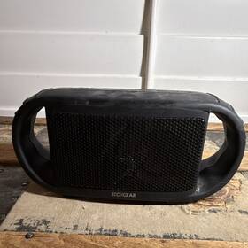 Gdi-exs600 Ecoxgear Portable Speaker Black Aux Usb With Charging Port Working