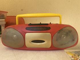Krg-206a Elektra Vintage Boombox Radio Cassette No Lasonic Vela Conion Sanyo